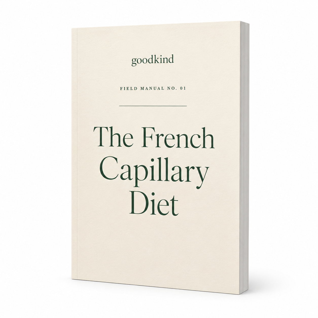 The French Capillary Diet